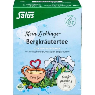 MEIN LIEBLINGS Bergkruidenthee Biologische Salus Fbtl. 40 St.