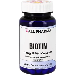 BIOTIN 5 mg GPH Kapseln 30 St.