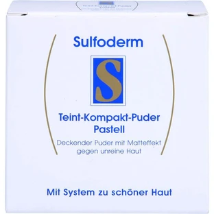 SULFODERM S Complexion Compact Poeder pastel 10 g