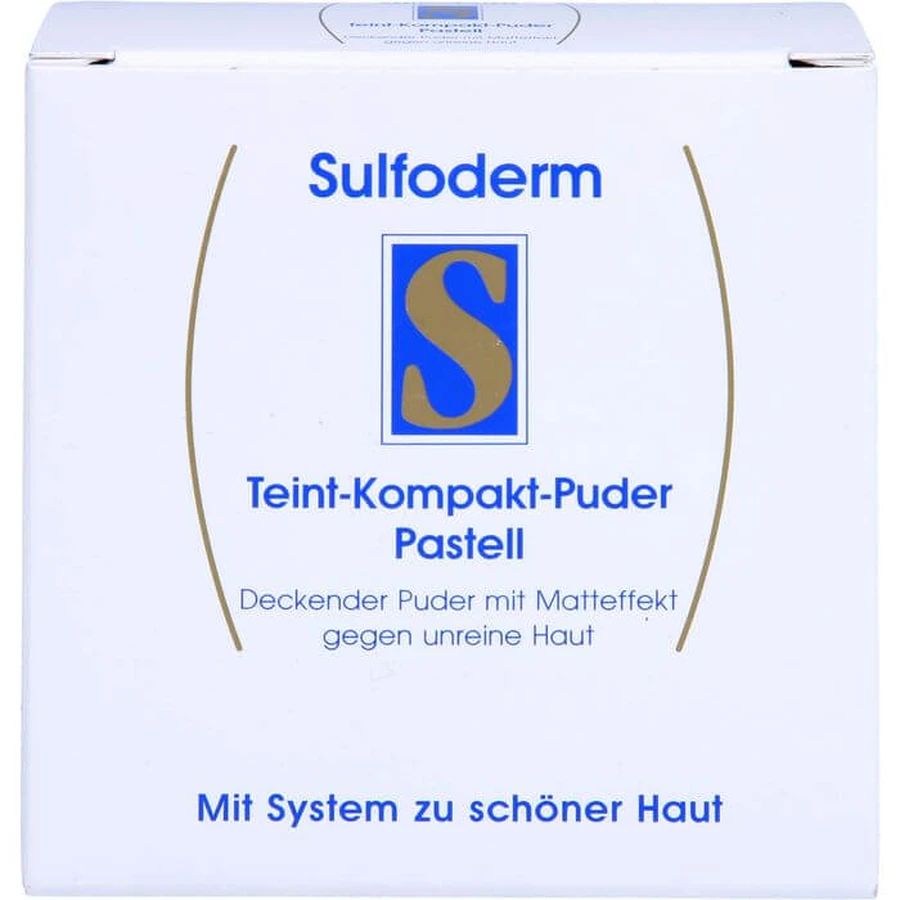 SULFODERM S Poudre compacte de teint pastel 10 g