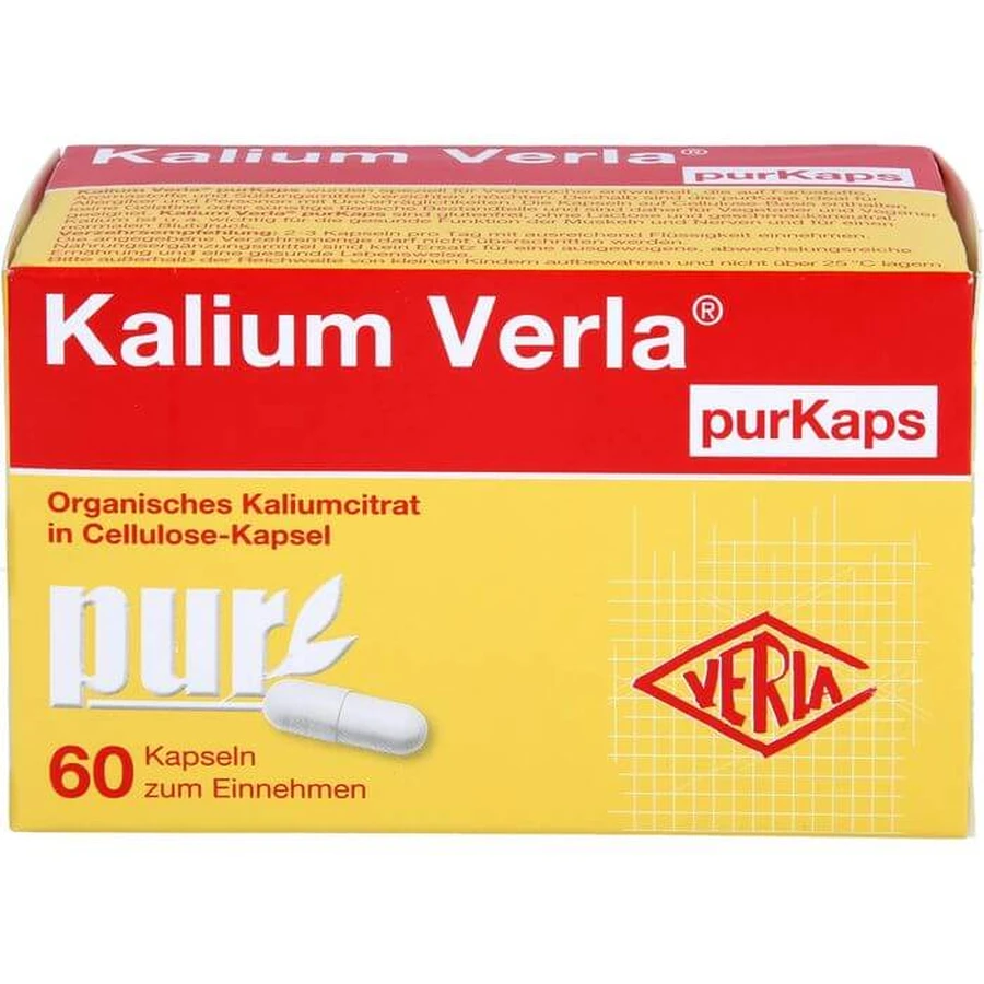 KALIUM VERLA purKaps 60 St.