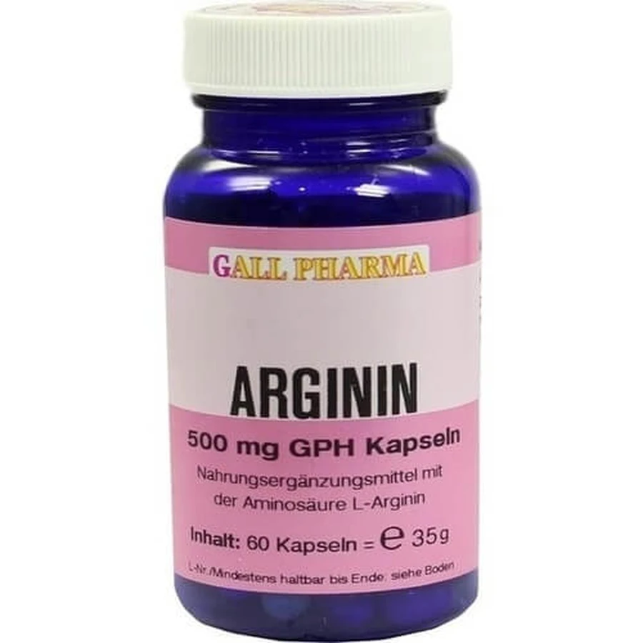 ARGININ 500 mg GPH Capsules 60 Capsules