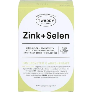 ZINC+SELEN capsules vegan 100 stuks.