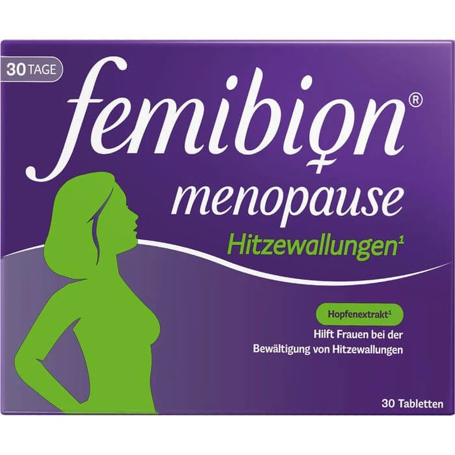 FEMIBION Menopause Hot Flashes Comprimés 90 St.