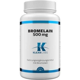 BROMELAIN 500 mg KLEAN LABS Capsules 60 Capsules