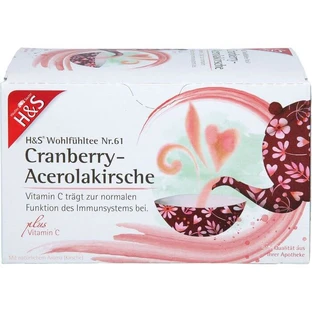 H&S Cranberry-Acerola Cherry with Vitamin C 56 g