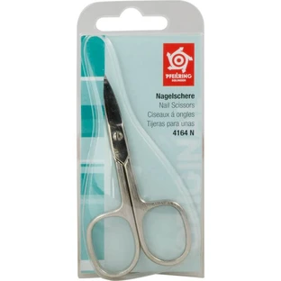 Nail scissors curved 4164 1 pc.