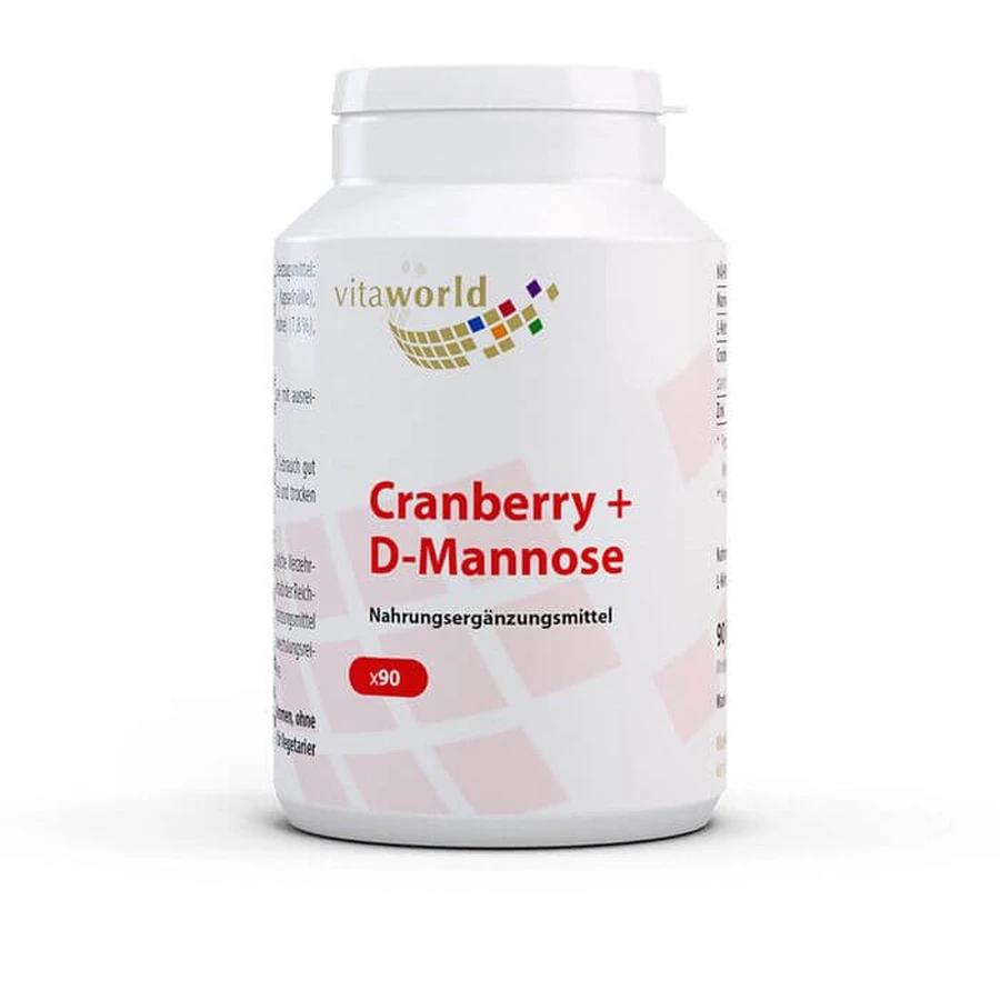 CRANBERRY+D-MANNOSE Capsules 90 Capsules