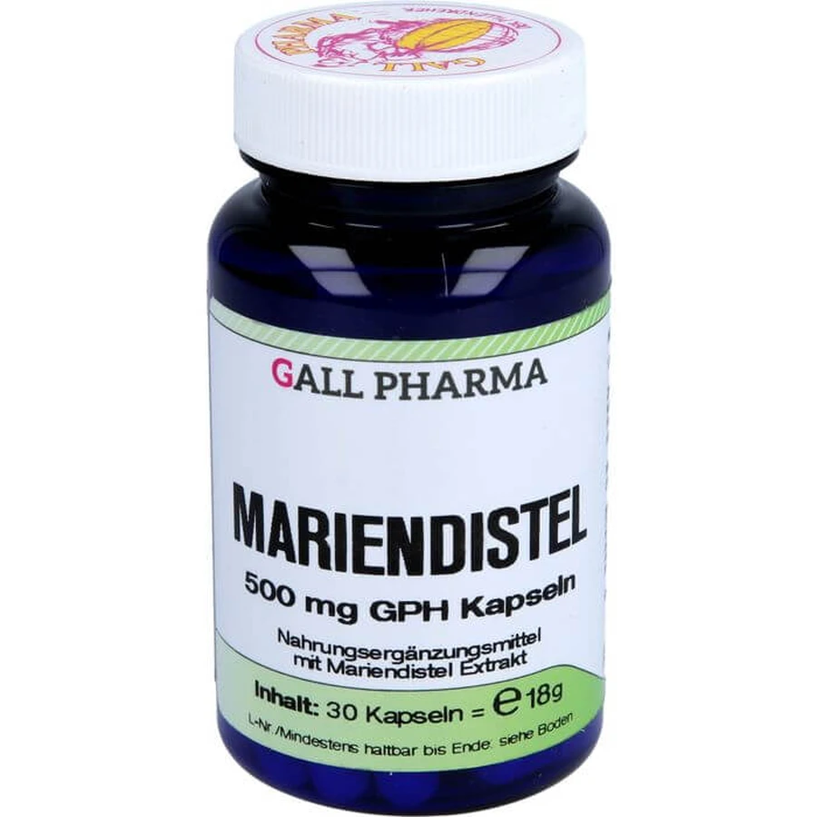 MARIAN THISTLE 500 mg GPH Capsules 30 Capsules