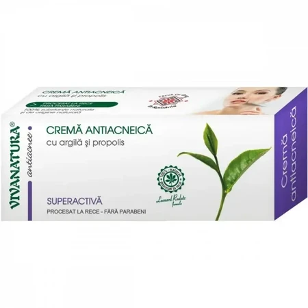 Crema antiacné, 20 ml, Vivanatura
