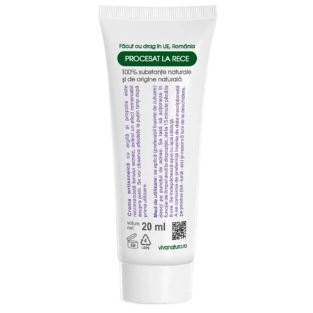 Crema antiacneica, 20 ml, VivaNatura