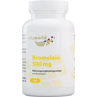 BROMELAIN 500 mg capsules 100 st.