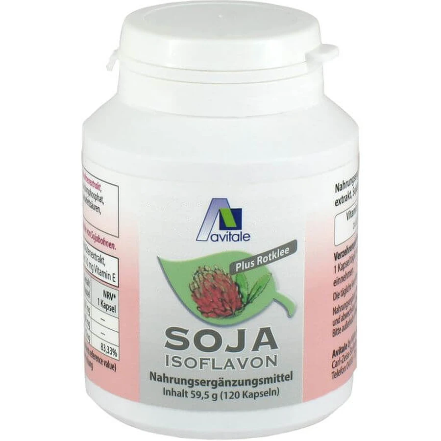 SOJA ISOFLAVON capsules 60 mg+E 120 pcs.