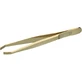 APOLINE Pinzas para cejas 9 cm bañadas en oro 1 ud.