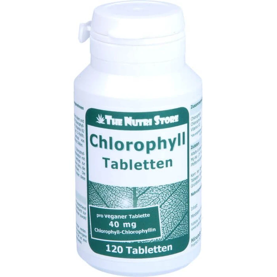 CHLOROPHYLL vegan pour une haleine fraîche comprimés 120 pcs.