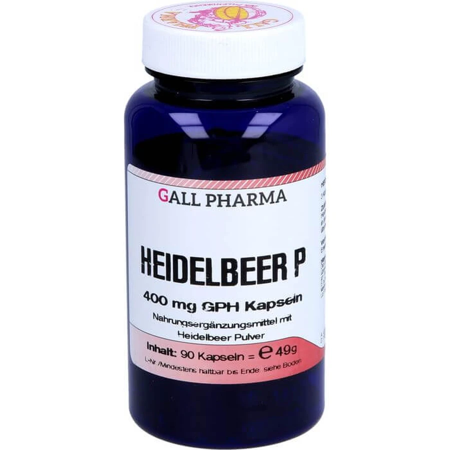 HEIDELBEER P 400 mg Capsules 90 Capsules