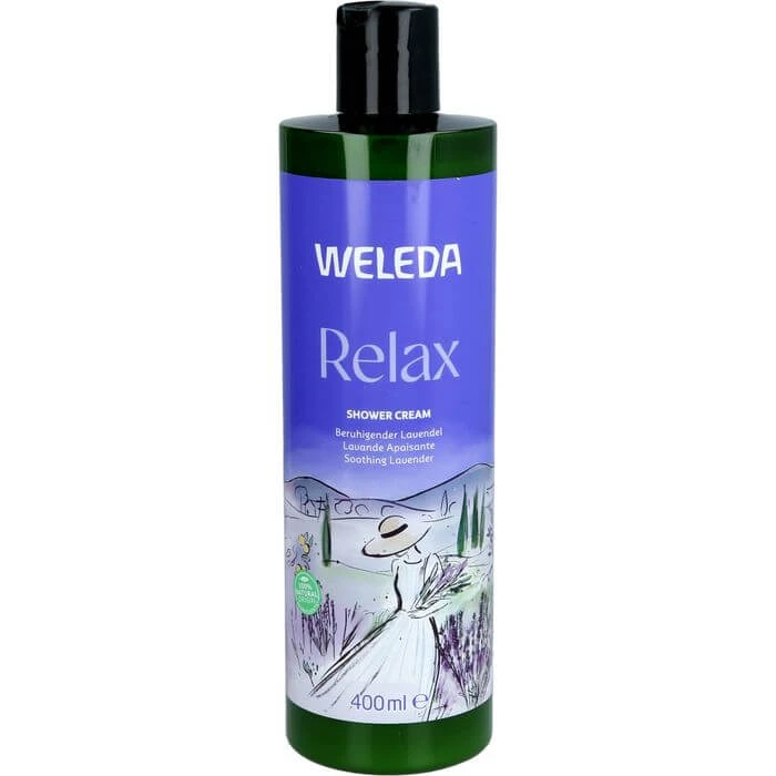 WELEDA Relax Shower Cream Lavender 400 ml