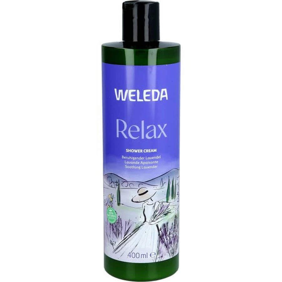 WELEDA Relax Shower Cream Lavender 400 ml