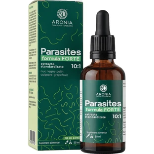 Fórmula antiparasitaria FORTE - fórmula avanzada con propiedades antiparasitarias, antibacterianas, antifúngicas y antisépticas