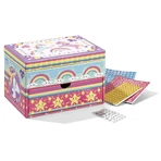Set de bricolaje creativo Decora tu propio joyero con unicornios