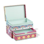 Set de bricolaje creativo Decora tu propio joyero con unicornios