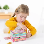 Set de bricolaje creativo Decora tu propio joyero con unicornios
