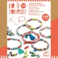 Atelier de bricolage pour fabriquer des bracelets avec des perles en papier, Pop colors