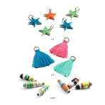 Atelier de bricolage pour fabriquer des bracelets avec des perles en papier, Pop colors