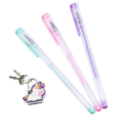 Girabrilla - Unicorn Magic reuzenagenda met pluizige omslag en afneembaar etui