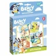 Creatieve set met ronde en platte markers, Bluey, Totum