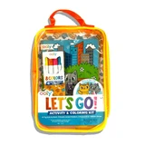 Portable activity and coloring kit - Kitten - Let's Go! Kitty in the City