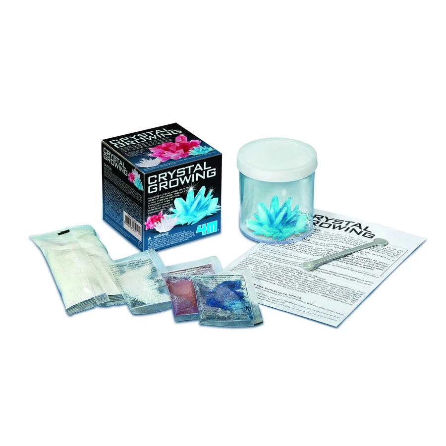 Conjunto de experimentos de cultivo Cristale