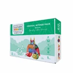 Set magnetic de construit Inventiv 60 piese, Cleverclixx
