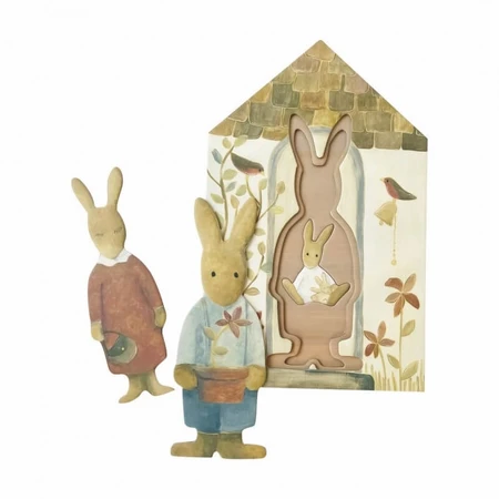 Puzzle della famiglia Bunny, Egmont Toys