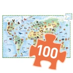 Djeco Animales del mundo puzzle de observación