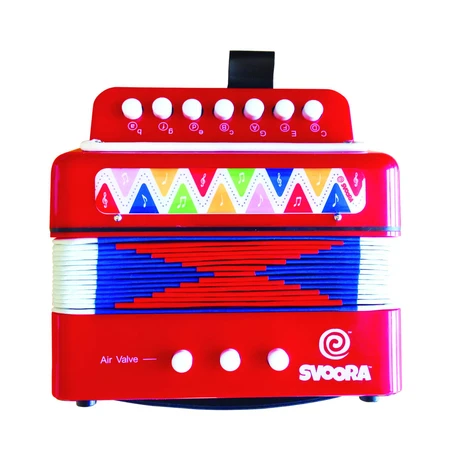Instrument muzical acordeon rosu, Svoora
