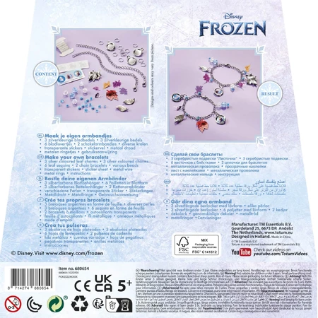 Creatieve set DIY armbanden met Disney Frozen hangers