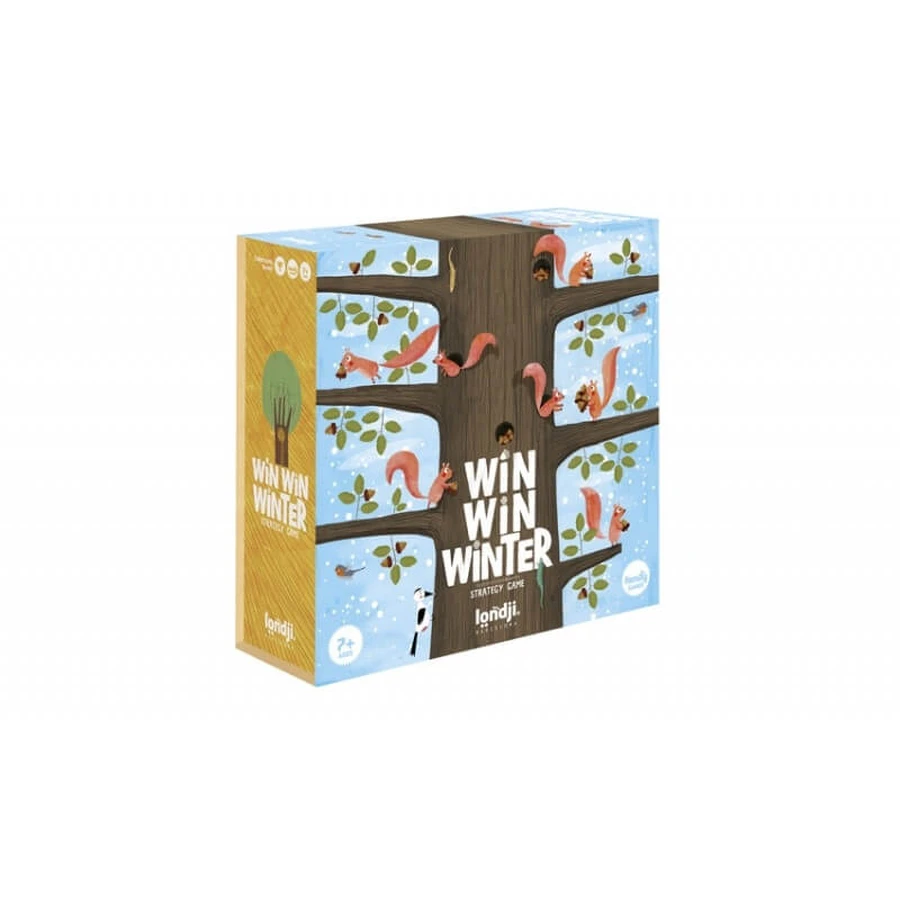 Londji Win Win Win Winter spel - Ren door het bos voor voedsel