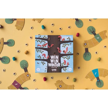 Londji Win Win Win Winter spel - Ren door het bos voor voedsel