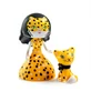 Arty Toys beeldje prinses Feline en Cleo de kat, Djeco