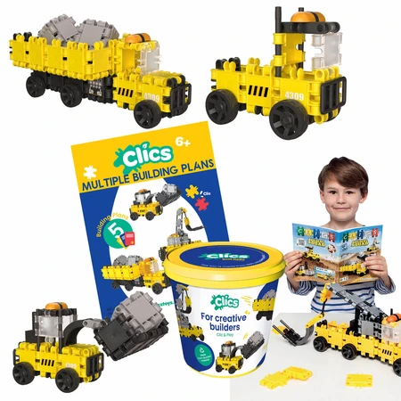 Juego de construcción de vehículos Clics 5 en 1