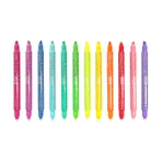 Crayones de limpieza brillantes - ¡No se equivoque! - Juego de 12