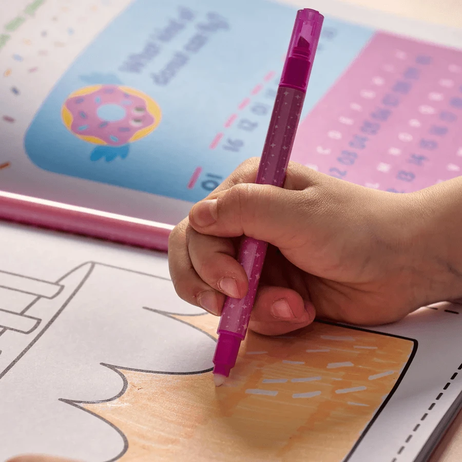 Crayones de limpieza brillantes - ¡No se equivoque! - Juego de 12