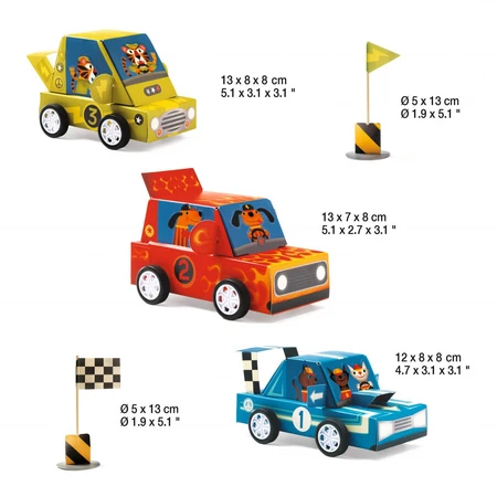 Creatief spel DIY Grand Prix, Djeco