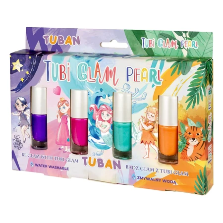 Set Oja TUBI GLAM - 4 parelmoerkleuren