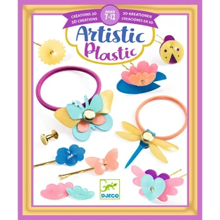 Djeco creative set, accesorios para el pelo