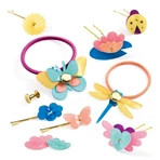 Djeco creative set, accesorios para el pelo