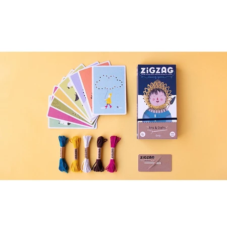 Londji sewing set, Zig zag