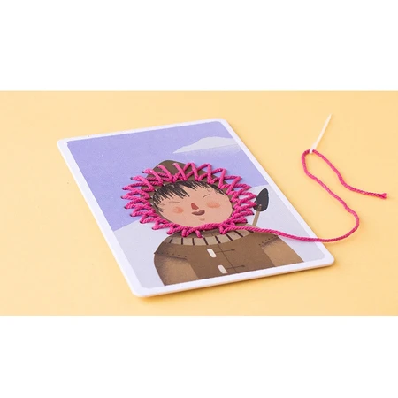 Londji sewing set, Zig zag