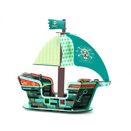 Pirate ship Djeco 3D model